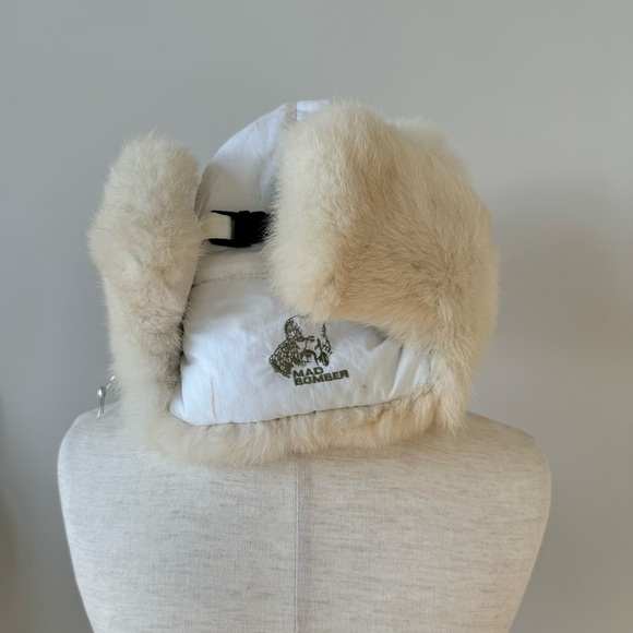 Mad Bomber Genuine Rabbit Fur Bomber Cold Weather Hat - Medium - Picture 4 of 13